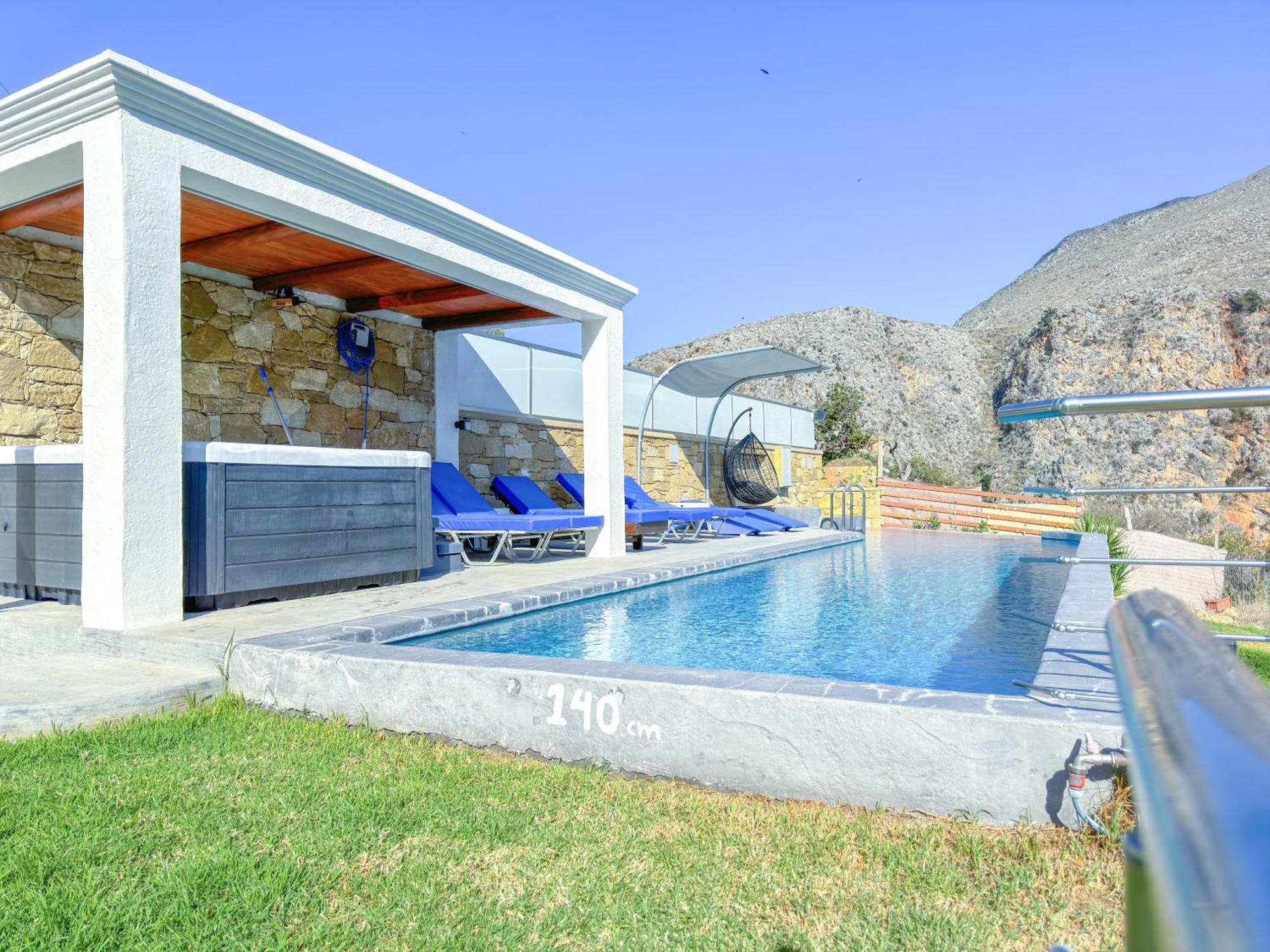 Villa Rokka Luxe: Premium Amenities & Entertainment Oasis Kissamos Exterior photo