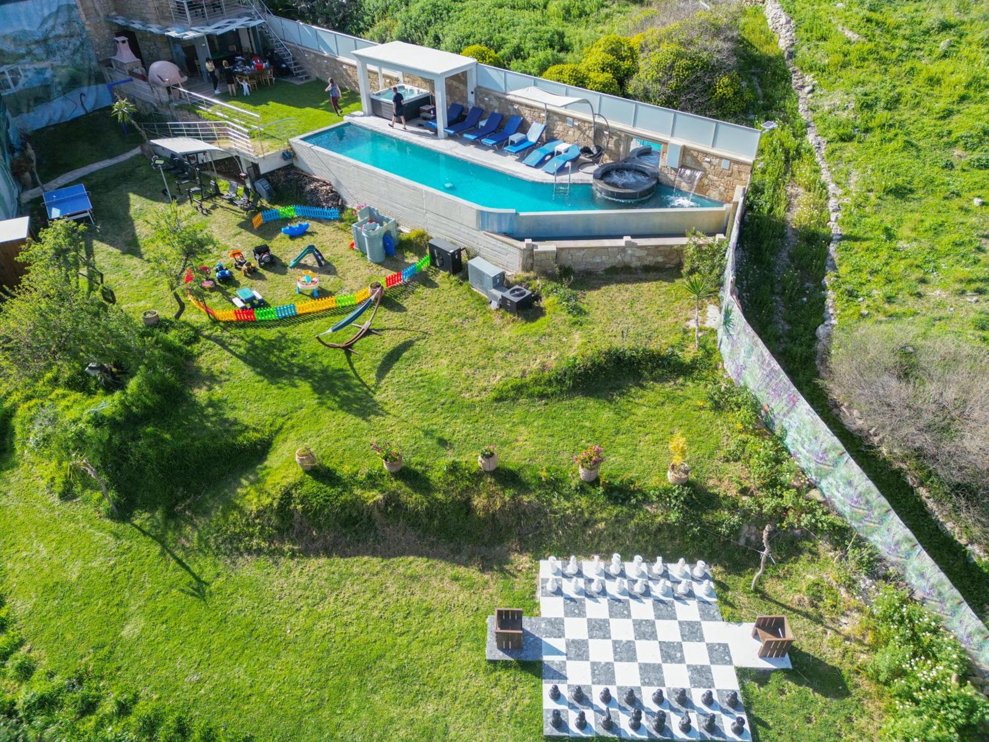Villa Rokka Luxe: Premium Amenities & Entertainment Oasis Kissamos Exterior photo