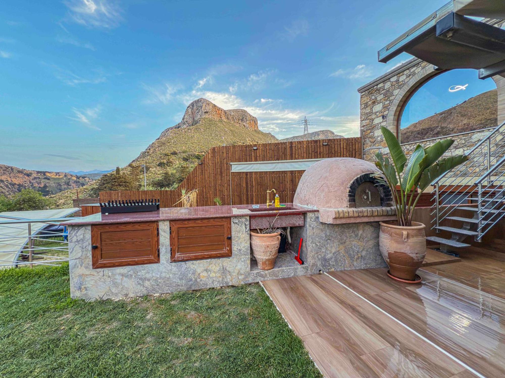 Villa Rokka Luxe: Premium Amenities & Entertainment Oasis Kissamos Exterior photo